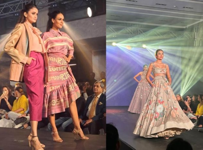 Liva fashion show celebrates Indian & Thai designers